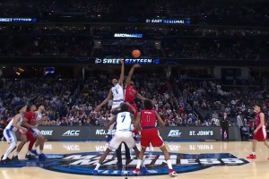 疯三甜蜜16强杜克逆转圣约翰 状元大热布泽尔揽22分10板